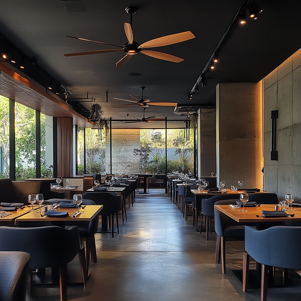 Ventiladores Restaurante 2 Airevo CDMX