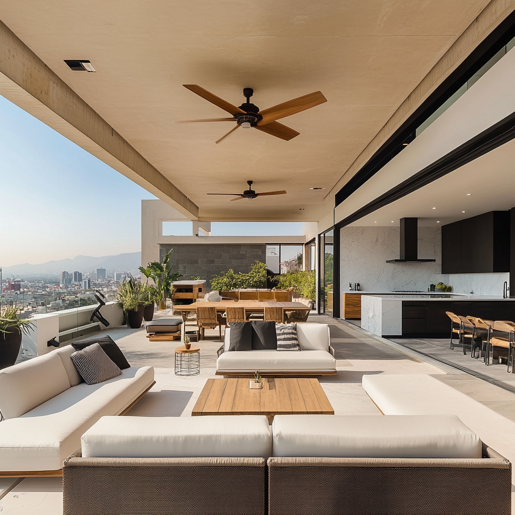 Ventiladores Terraza 1 Airevo CDMX